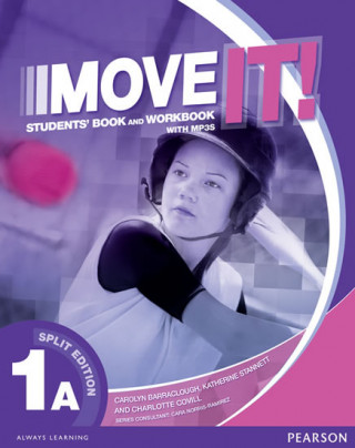 Książka Move It! 1A Split Edition & Workbook MP3 Pack Carolyn Barraclough