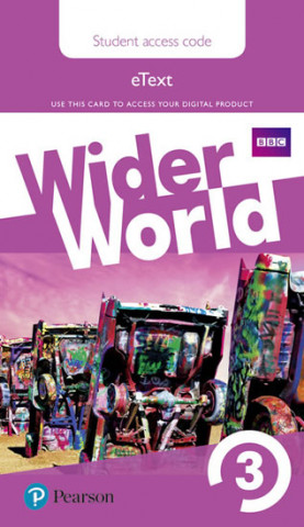 Kniha Wider World 3 eBook Students' Access Card 