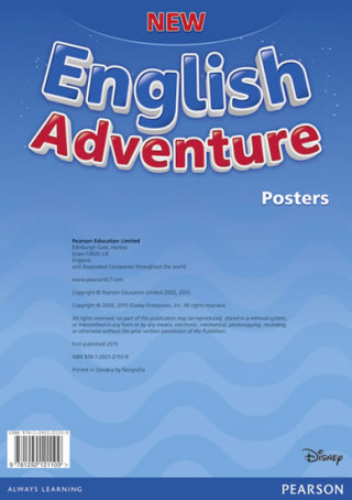 Materiale tipărite New English Adventure PL Starter/GL Starter A Posters 