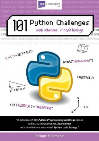 Carte 101 Python Challenges with Solutions / Code Listings Philippe Kerampran