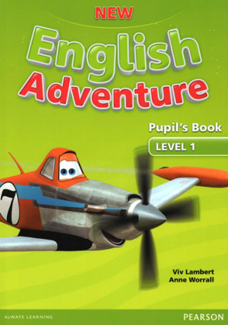 Könyv New English Adventure 1 Pupil's Book w/ DVD Pack Viv Lambert