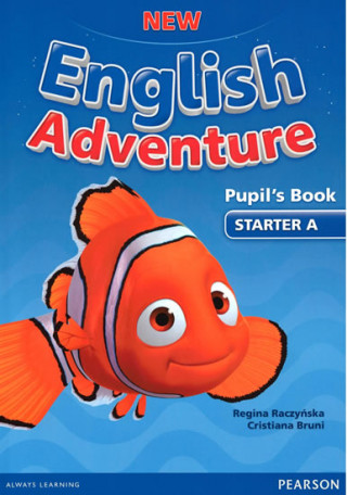 Kniha New English Adventure STA A Pupil's Book w/ DVD Pack Regina Raczyńská