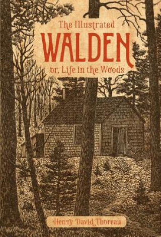 Carte Illustrated Walden Henry David Thoreau