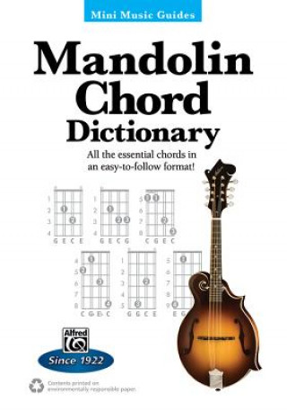 Kniha Mini Music Guides: Mandolin Chord Dictionary Nathaniel Gunod