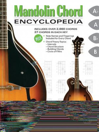 Knjiga Mandolin Chord Encyclopedia Nathaniel Gunod