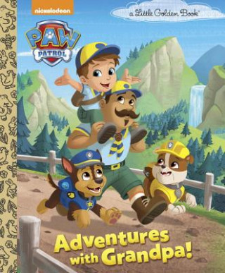 Книга Adventures with Grandpa! (Paw Patrol) Golden Books