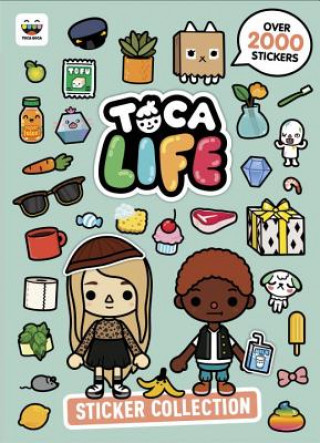 Carte Toca Life Sticker Collection (Toca Boca) Golden Books
