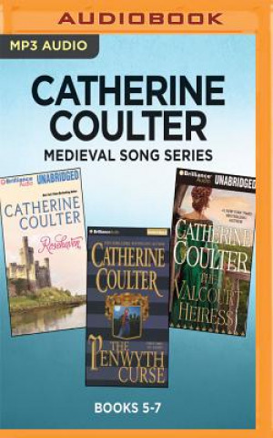 Hanganyagok Catherine Coulter Medieval Song Series: Books 5-7: Rosehaven & the Penwyth Curse & the Valcourt Heiress Catherine Coulter