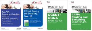 Könyv CCNA Routing and Switching 200-125 Pearson Ucertify Course, Network Simulator, and Textbook Academic Edition Bundle Wendell Odom