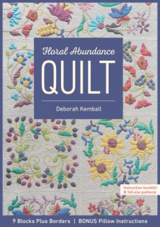 Knjiga Floral Abundance Quilt Deborah Kemball