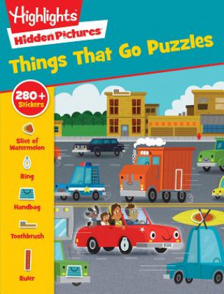 Kniha Things That Go Puzzles Highlights