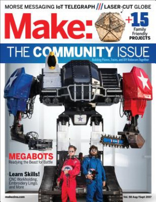 Knjiga Make: Volume 58 Mike Senese
