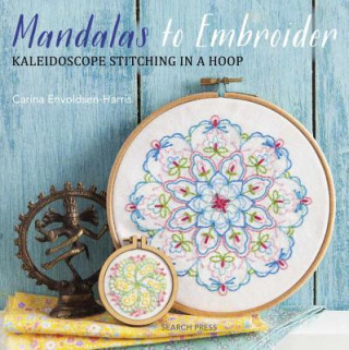 Kniha Mandalas to Embroider Carina Envoldsen-Harris