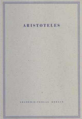 Knjiga Aristoteles: Eudemische Ethik Friedemann Buddensiek