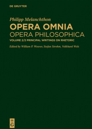 Buch Principal Writings on Rhetoric. Vol.2/2 William P. Weaver