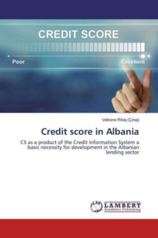 Könyv Credit score in Albania Valbona Ribaj (Çinaj)