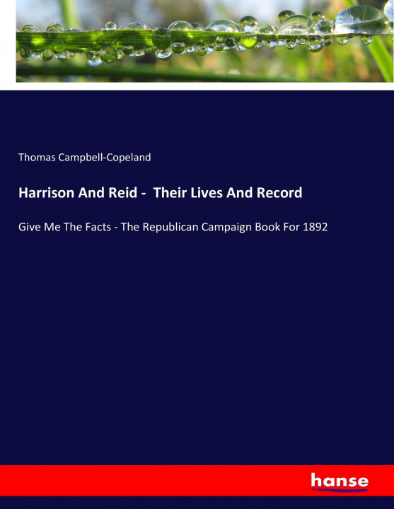 Kniha Harrison And Reid - Their Lives And Record Thomas Campbell-Copeland