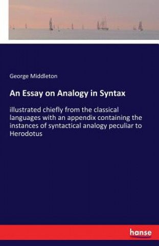 Книга Essay on Analogy in Syntax George Middleton