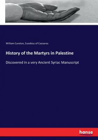 Libro History of the Martyrs in Palestine William Cureton