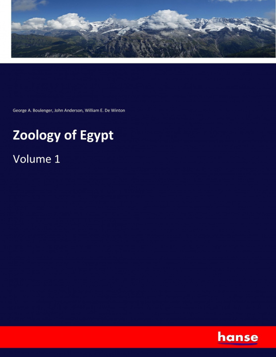 Книга Zoology of Egypt George A. Boulenger