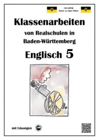 Книга Englisch 5, Klassenarbeiten von Realschulen in Baden-Württemberg mit Lösungen Monika Arndt