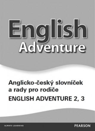 Könyv English Adventure 2 a 3 slovníček CZ 