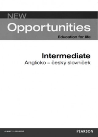 Книга New Opportunities Intermediate: Anglicko - český slovníček 