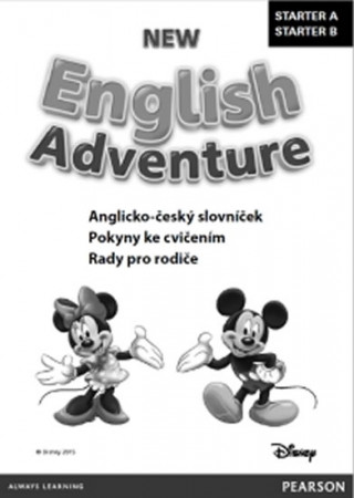 Kniha New English Adventure STA A a B slovníček CZ 
