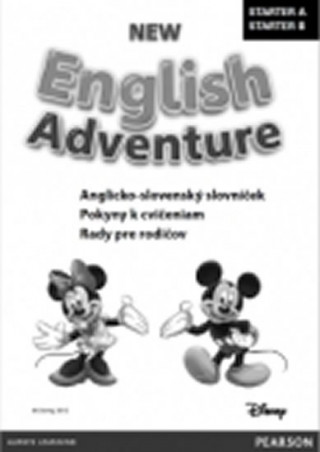 Книга New English Adventure STA A a B slovníček SK 
