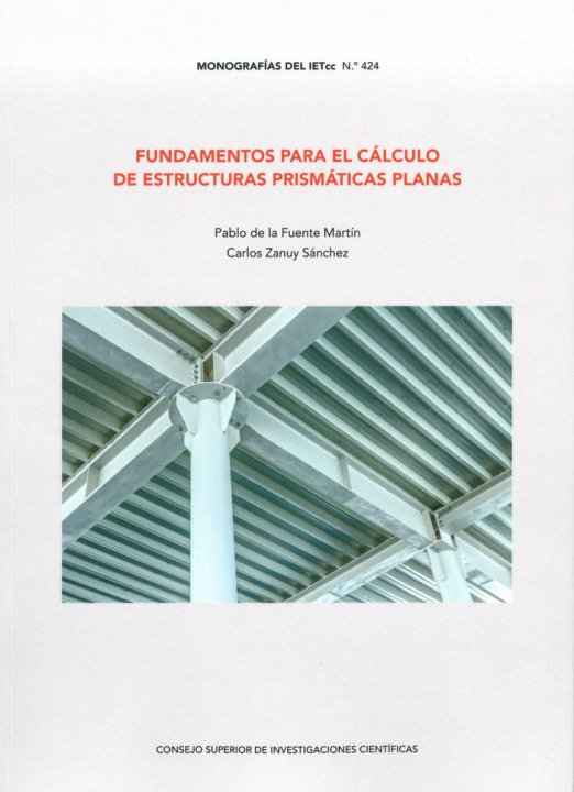 Kniha Fundamentos para el cálculo de estructuras prismáticas planas 