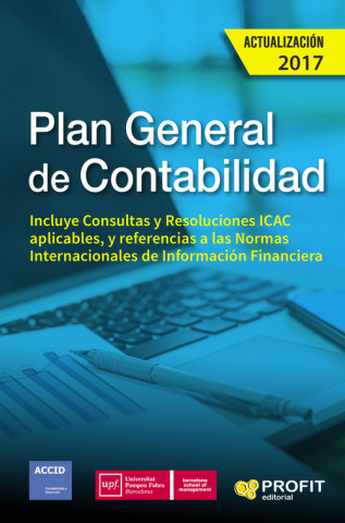 Carte Plan General de Contabilidad (Actualización 2017) 