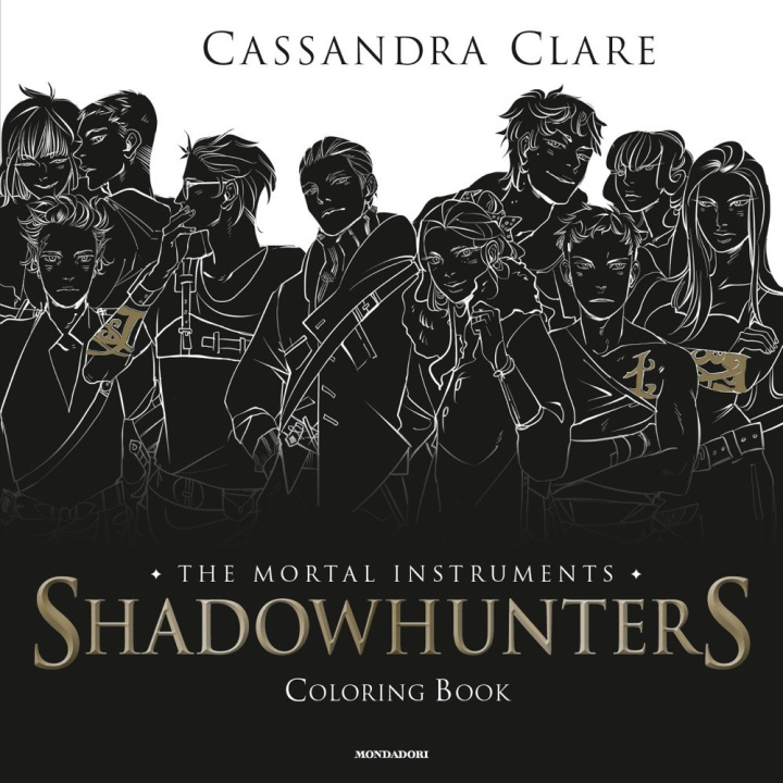 Книга Shadowhunters. The mortal instruments. Coloring book Cassandra Clare