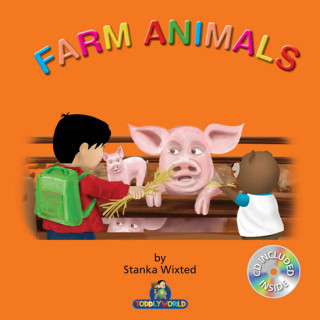 Kniha Farm animals Stanka Wixted