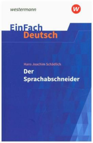 Książka EinFach Deutsch Textausgaben Hans Joachim Schädlich