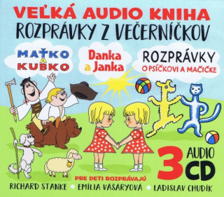 Аудио 3CD BOX Veľká audio kniha - Rozprávky z večerníčkov neuvedený autor