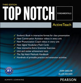 Digital Top Notch Fundamentals ActiveTeach Saslow Joan M.