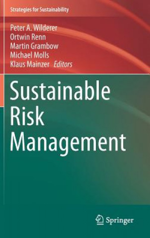 Kniha Sustainable Risk Management Peter A. Wilderer