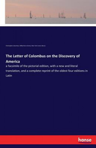 Kniha Letter of Colombus on the Discovery of America Christopher Columbus