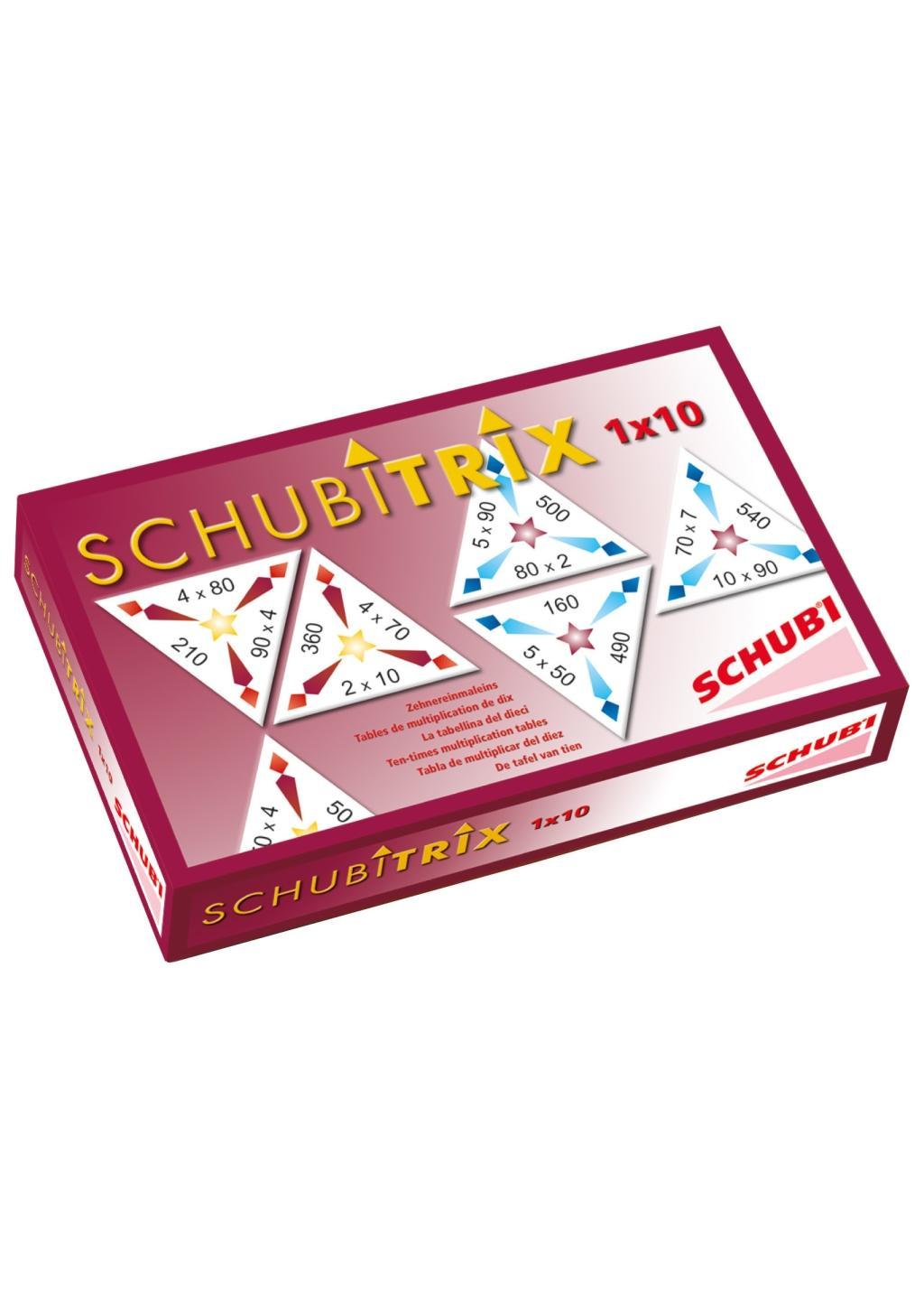 Hra/Hračka SCHUBITRIX Mathematik: 1 x 10 (Zehnereinmaleins) 