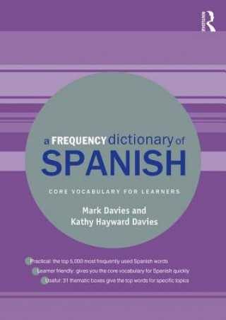 Knjiga Frequency Dictionary of Spanish Mark Davies