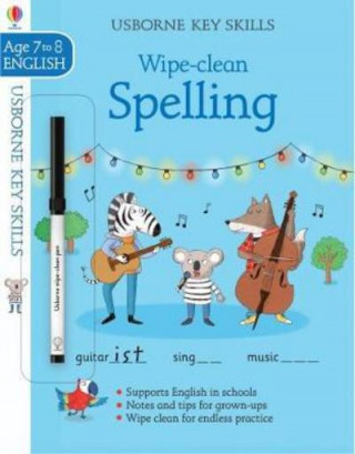 Kniha Wipe-clean Spelling 7-8 NOT KNOWN