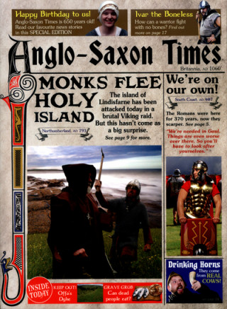 Kniha Anglo-Saxon Times LANGLEY  ANDREW