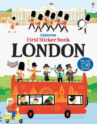 Kniha First Sticker Book London NOT KNOWN