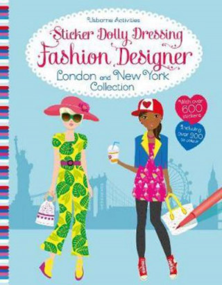 Книга Sticker Dolly Dressing Fashion Designer London and New York Collection NOT KNOWN