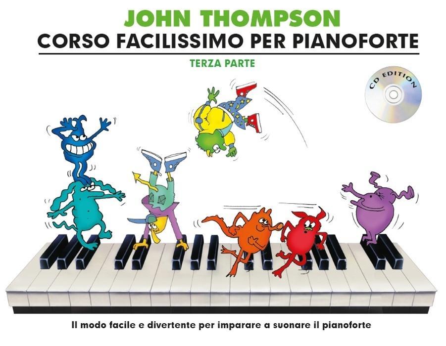 Kniha John Thompson's Corso Facilissimo per Pianoforte 3 