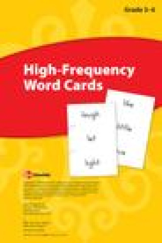 Kniha Reading Wonders, Grades 3-6, High Frequency Word Cards Mcgraw-Hill Education