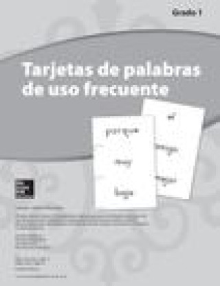 Carte Lectura Maravillas, Grade 1, High Frequency Word Cards Mcgraw-Hill Education