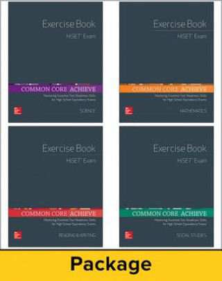 Knjiga Common Core Achieve, Hiset Exercise Book 25 Copy Set Contemporary