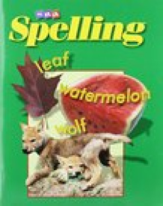Kniha SRA Spelling, Student Edition (softcover), Grade 4 Mcgraw-Hill Education