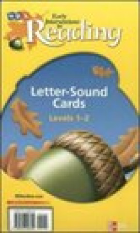 Carte Early Interventions in Reading Level 1-2, Letter Sound Cards Mcgraw-Hill Education